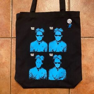 Jack White Rough Trade TMR Cotton Tote Bag‼️💙 RARE❣️